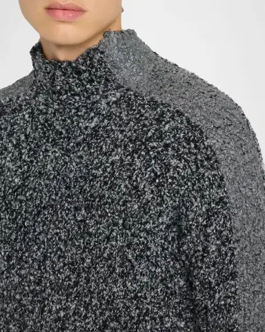 Diesel en 's K-Erland Boucle-Knit Funnel Neck Sweater | Thumbnail 5 Diesel en 's K-Erland Boucle-Knit Funnel Neck Sweater | Thumbnail 5
