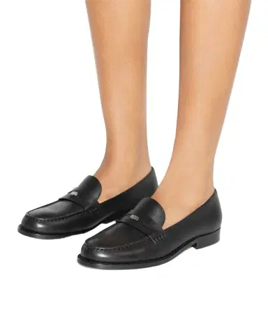 Tory Burch Classic Leather Penny Loafers | Thumbnail 1 Tory Burch Classic Leather Penny Loafers | Thumbnail 1