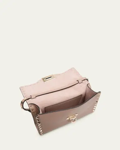 Valentino Garavani Rockstud Small Leather Crossbody Bag | Thumbnail 4 Valentino Garavani Rockstud Small Leather Crossbody Bag | Thumbnail 4