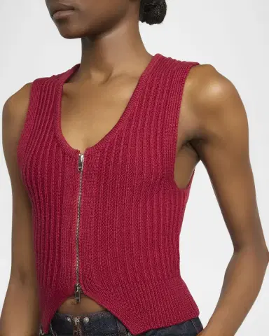 Etoile Isabel Marant Devima Zip Vest | Thumbnail 4 Etoile Isabel Marant Devima Zip Vest | Thumbnail 4