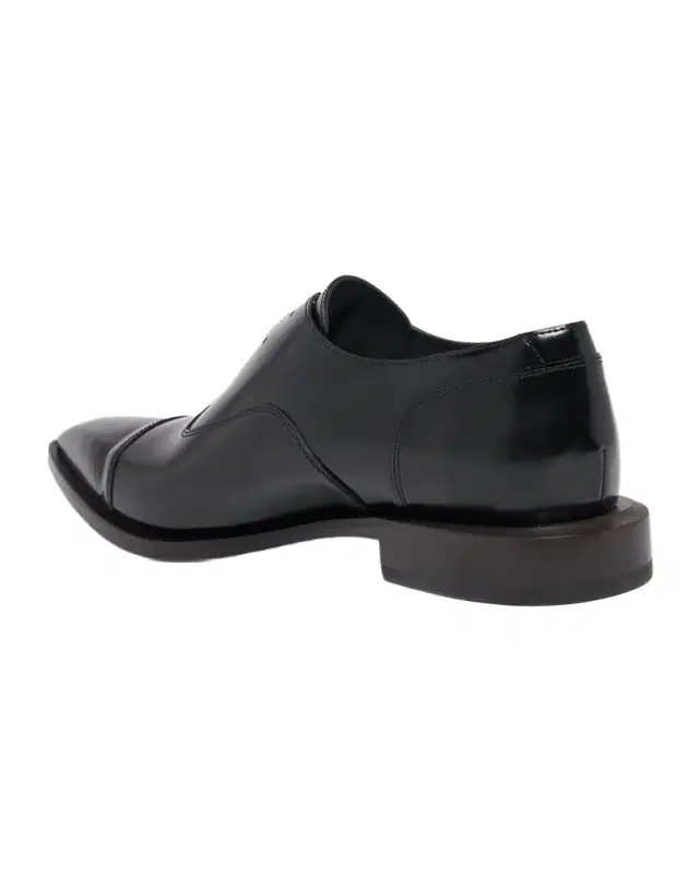 Men 's Point-Toe Laceless Leather Oxfords