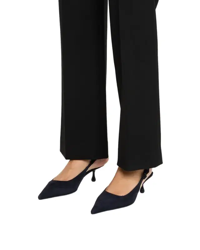 Jimmy Choo Amel 50 Suede Slingback Pumps
