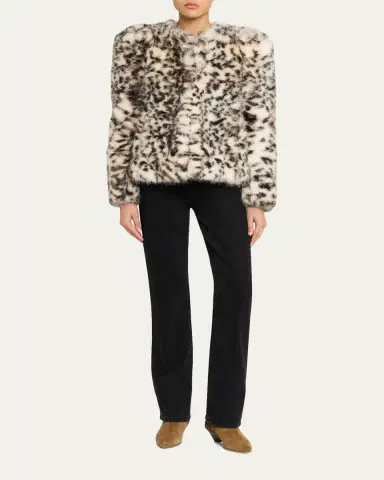 Isabel Marant Bahria Faux Fur Teddy Coat | Thumbnail 2 Isabel Marant Bahria Faux Fur Teddy Coat | Thumbnail 2
