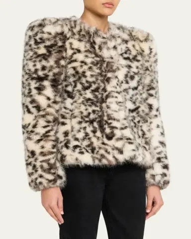 Isabel Marant Bahria Faux Fur Teddy Coat | Thumbnail 4 Isabel Marant Bahria Faux Fur Teddy Coat | Thumbnail 4