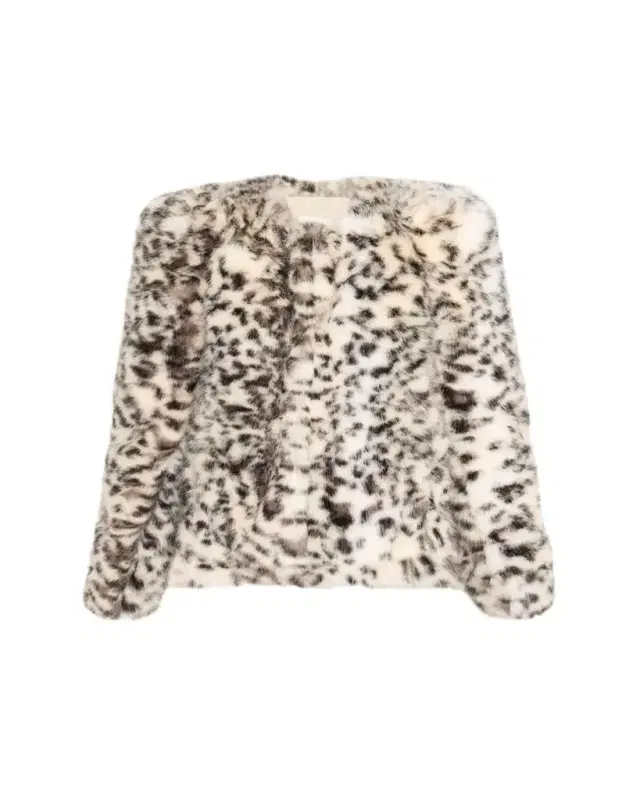 Isabel Marant Bahria Faux Fur Teddy Coat