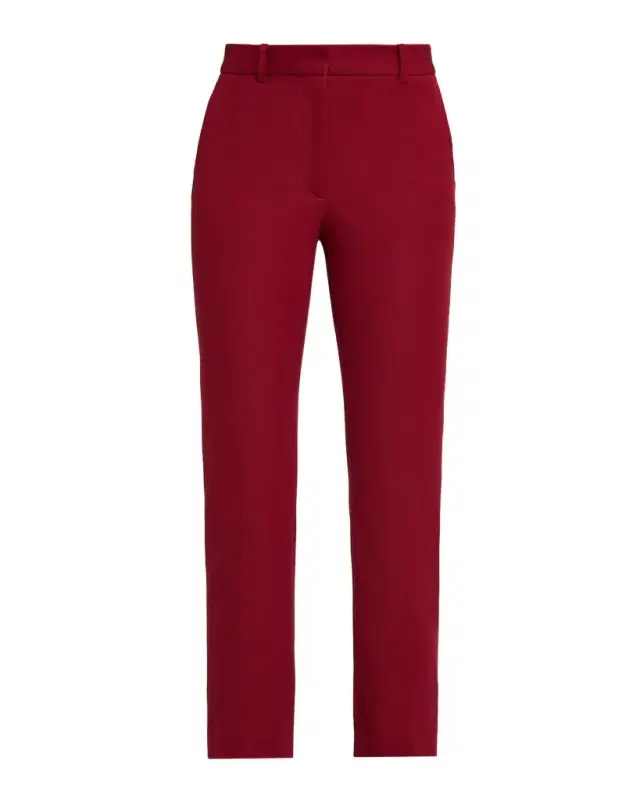 Coleman Cropped Slim Gabardine Pants