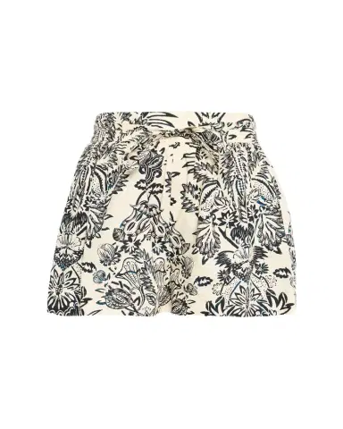 Ulla Johnson Rowan Belted Cotton Shorts | Thumbnail 1 Ulla Johnson Rowan Belted Cotton Shorts | Thumbnail 1