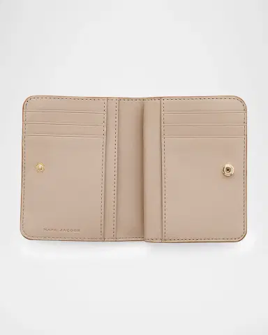 Marc Jacobs The Pebble J Marc Mini Compact Wallet | Thumbnail 2