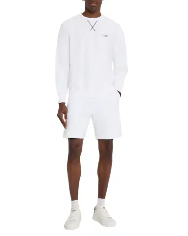 Givenchy Men's Couture Seam Cotton Fleece Bermuda Shorts | Thumbnail 1 Givenchy Men's Couture Seam Cotton Fleece Bermuda Shorts | Thumbnail 1