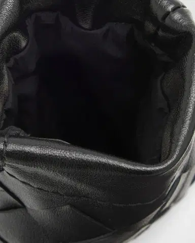 Bottega Veneta Micro Dustbag Intrecciato Leather Drawstring Pouch | Thumbnail 3