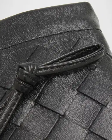 Bottega Veneta Micro Dustbag Intrecciato Leather Drawstring Pouch | Thumbnail 4
