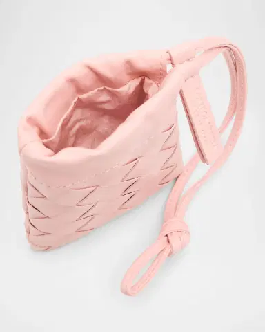 Bottega Veneta Micro Dustbag Intrecciato Leather Drawstring Pouch | Thumbnail 7