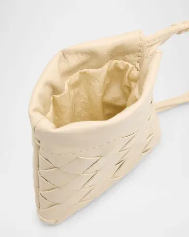 Bottega Veneta Micro Dustbag Intrecciato Leather Drawstring Pouch | Thumbnail 10