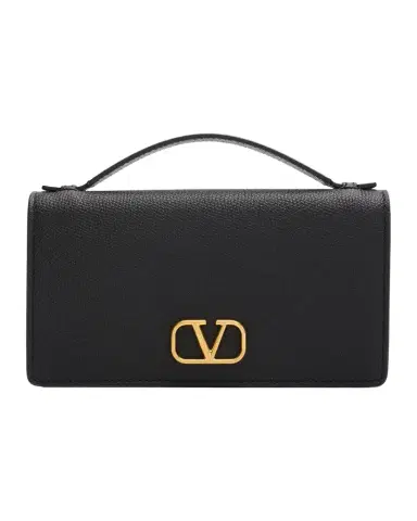 Valentino Garavani VLOGO Calfskin Leather Wallet on Chain | Thumbnail 1 Valentino Garavani VLOGO Calfskin Leather Wallet on Chain | Thumbnail 1