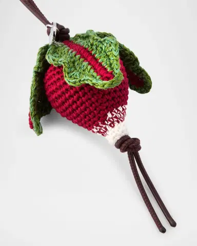 JW Anderson Hand-Crocheted Radish Bag Charm | Thumbnail 2