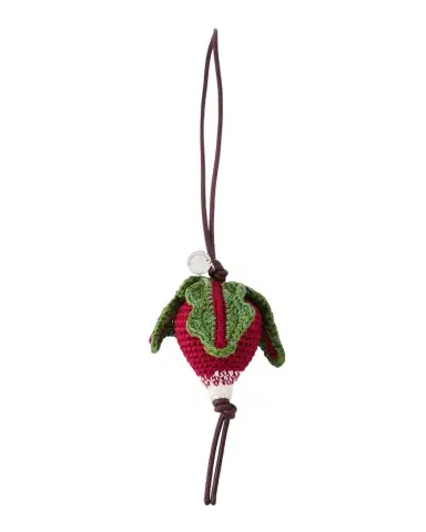 JW Anderson Hand-Crocheted Radish Bag Charm | Thumbnail 1