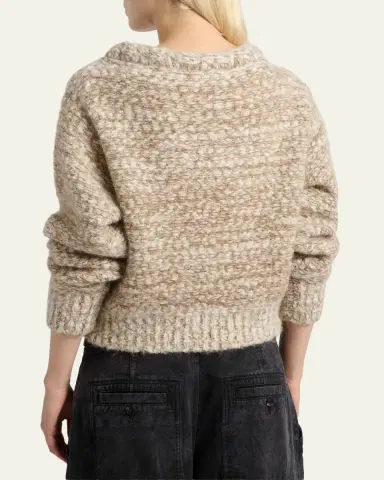 Isabel Marant Dorota Cable-Knit Sweater | Thumbnail 3
