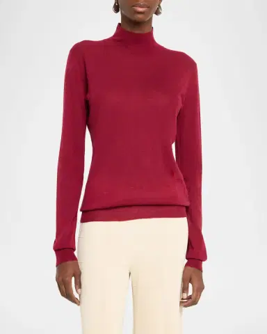 Joseph Mock-Neck Cashmere Sweater | Thumbnail 3