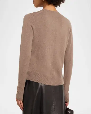 Joseph Crewneck Lightweight Cashmere Sweater | Thumbnail 2