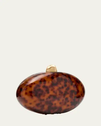 Cult Gaia Eviana Tortoise Acrylic Clutch Bag | Thumbnail 2 Cult Gaia Eviana Tortoise Acrylic Clutch Bag | Thumbnail 2