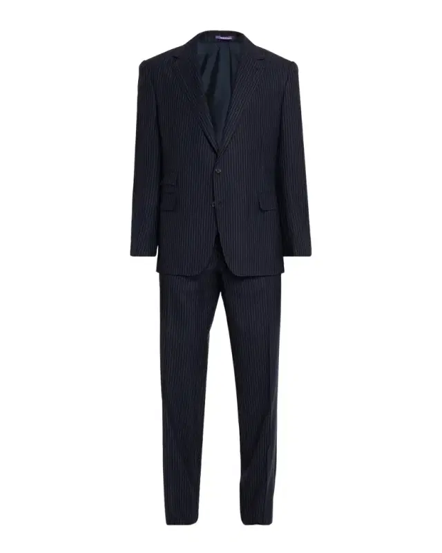 Men's Gregory Hand-Tailored Stripe Wool Suit