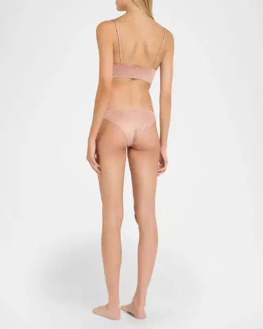 Kiki De Montparnasse Liquid Contour Low-Rise Viscose Panty | Thumbnail 2