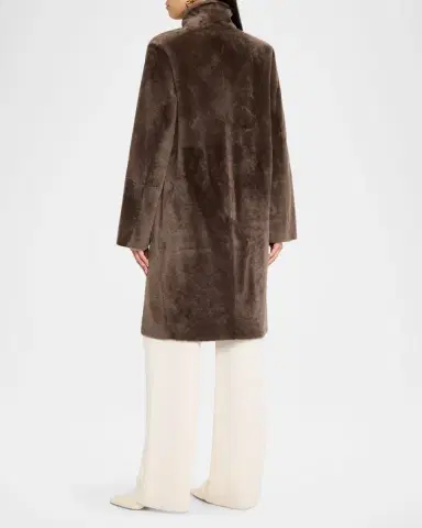 Joseph Britanny Reversible Shearling Coat | Thumbnail 2 Joseph Britanny Reversible Shearling Coat | Thumbnail 2