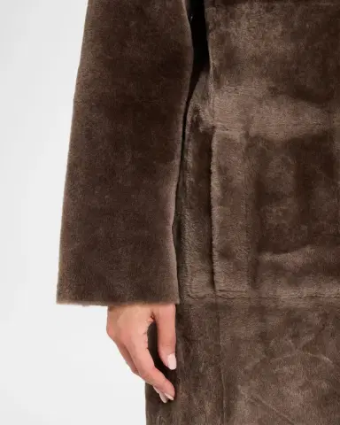 Joseph Britanny Reversible Shearling Coat | Thumbnail 4 Joseph Britanny Reversible Shearling Coat | Thumbnail 4