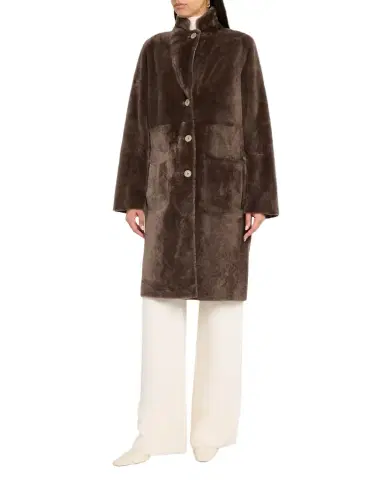 Joseph Britanny Reversible Shearling Coat | Thumbnail 1 Joseph Britanny Reversible Shearling Coat | Thumbnail 1