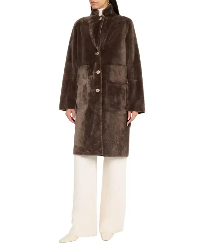 Joseph Britanny Reversible Shearling Coat