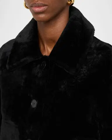 Joseph Alloway Reversible Shearling Jacket | Thumbnail 4 Joseph Alloway Reversible Shearling Jacket | Thumbnail 4