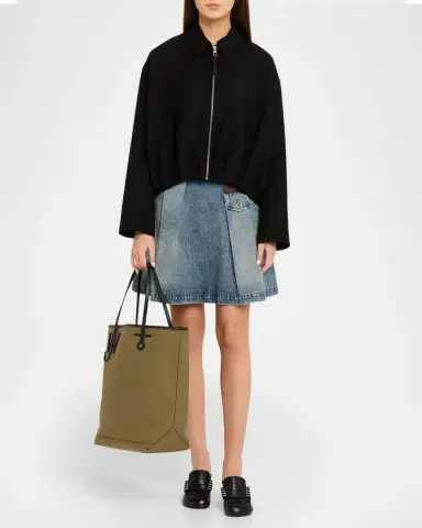 JW Anderson Anchor Tall Cotton Canvas Tote Bag | Thumbnail 4 JW Anderson Anchor Tall Cotton Canvas Tote Bag | Thumbnail 4