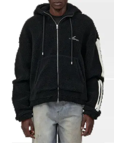 AMIRI Men's Bones Fleece Full-Zip Hoodie | Thumbnail 2 AMIRI Men's Bones Fleece Full-Zip Hoodie | Thumbnail 2