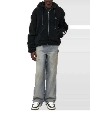 AMIRI Men's Bones Fleece Full-Zip Hoodie | Thumbnail 3 AMIRI Men's Bones Fleece Full-Zip Hoodie | Thumbnail 3