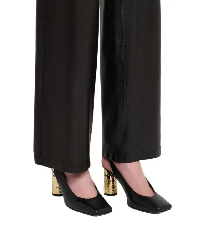 Givenchy Tape 65 Leather Slingback Pumps