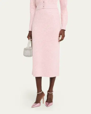 Toccin Alisha Sequined Midi Skirt | Thumbnail 4 Toccin Alisha Sequined Midi Skirt | Thumbnail 4