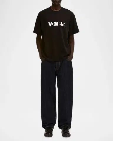 vowels Men's Overall Tee | Thumbnail 2