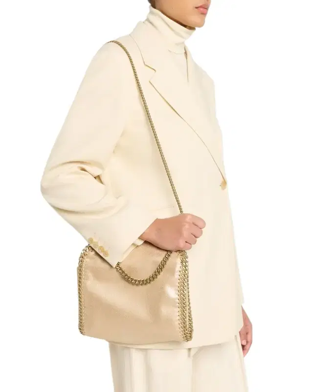 Falabella Mini Metallic Tote Bag
