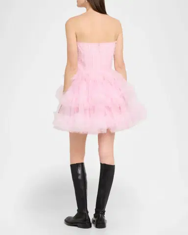 Aknvas Edel Strapless Cocktail Dress | Thumbnail 2