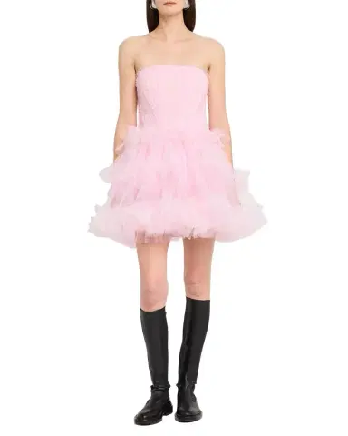 Aknvas Edel Strapless Cocktail Dress | Thumbnail 1