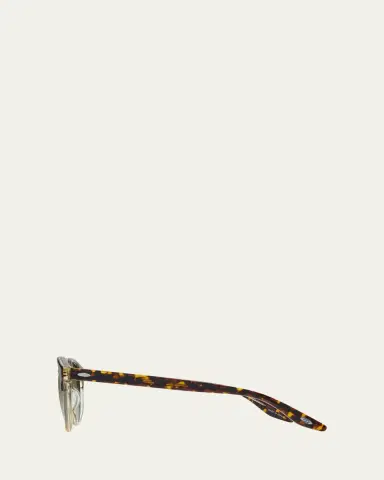 BARTON PERREIRA Beckford 49mm Round Acetate Sunglasses | Thumbnail 3
