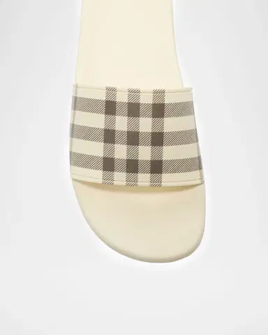 Burberry Furley Check Slides | Thumbnail 6