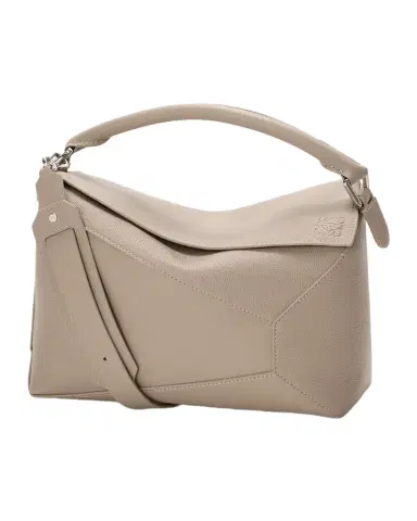 Loewe Puzzle Edge Top-Handle Bag in Leather | Thumbnail 1 Loewe Puzzle Edge Top-Handle Bag in Leather | Thumbnail 1