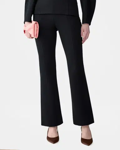 Carolina Herrera Viscose Crepe Kickflare-Leg Pants | Thumbnail 3