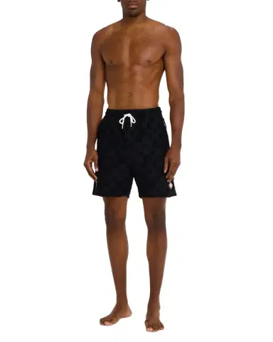 Casablanca Men's Monogram Jacquard Towelling Shorts | Thumbnail 1 Casablanca Men's Monogram Jacquard Towelling Shorts | Thumbnail 1