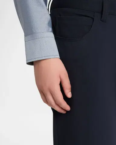Emporio Armani Men's Straight Leg Stretch Five-Pocket Pants | Thumbnail 4 Emporio Armani Men's Straight Leg Stretch Five-Pocket Pants | Thumbnail 4