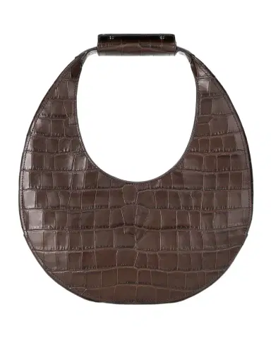 Staud Moon Croc-Embossed Leather Tote Bag | Thumbnail 1