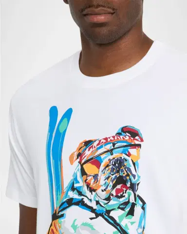 Robert Graham Men's Ski Graham Cotton T-Shirt | Thumbnail 4