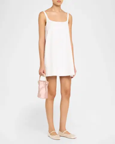 Staud Lila Mini Satin Top-Handle Bag | Thumbnail 5 Staud Lila Mini Satin Top-Handle Bag | Thumbnail 5