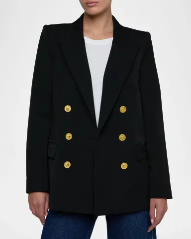 L'Agence Cambrie Oversized Double-Breasted Blazer | Thumbnail 3 L'Agence Cambrie Oversized Double-Breasted Blazer | Thumbnail 3